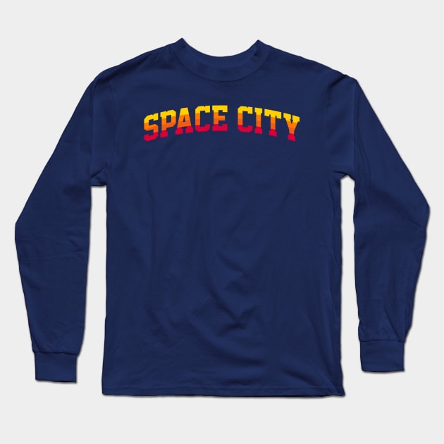 Space City Long Sleeve T-Shirt by CC0hort